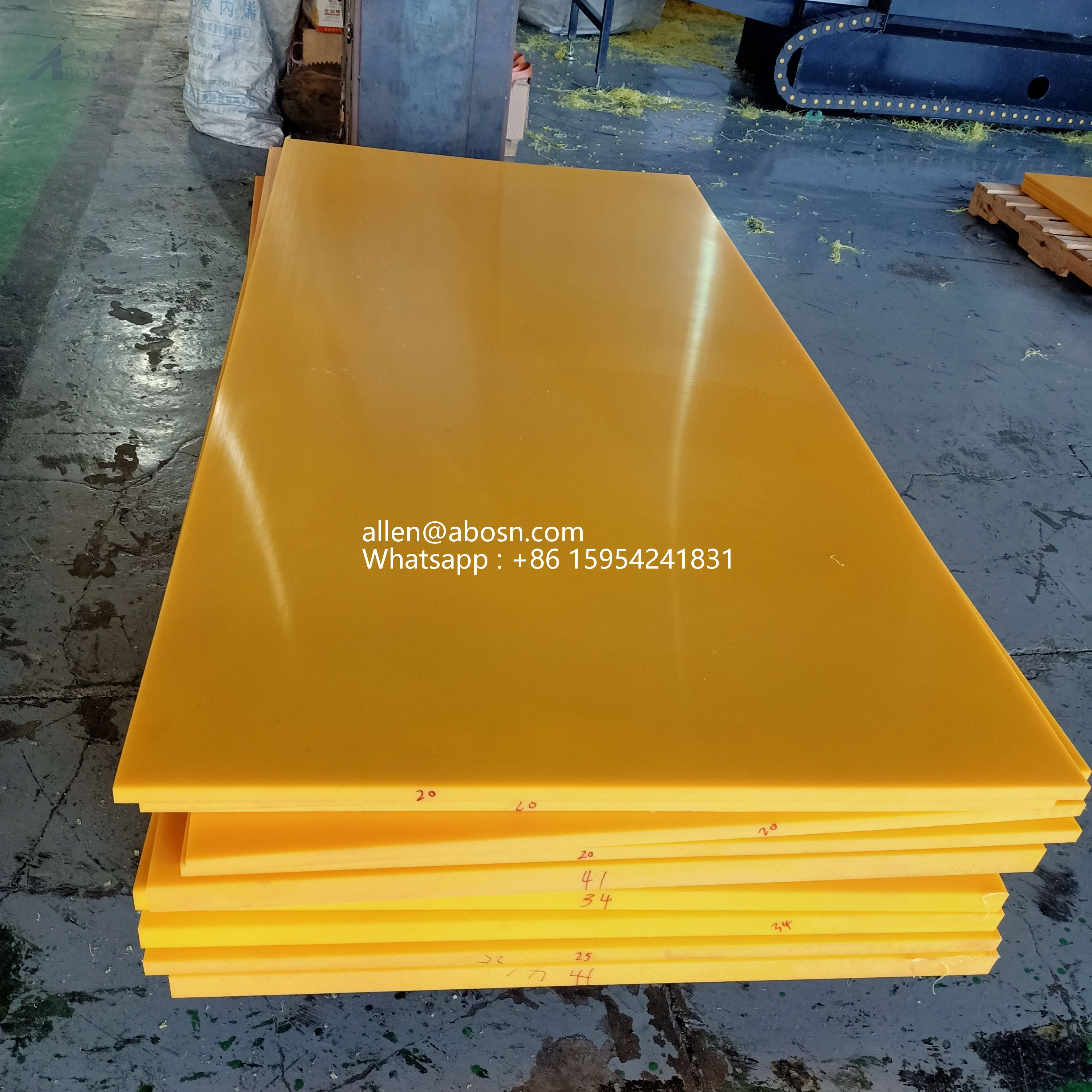 1220*2440mm Black Customized HDPE Sheet For Paper Industry