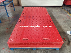 4x8 Black UHMWPE Ground Protection Mat For Ground Protection