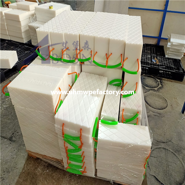 UHMWPE Plastic RV Utility Block, Crane Outrigger Pads, Jack Pads, Truck Foot Pad