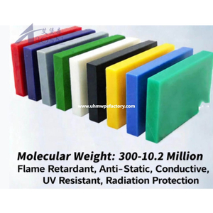 Virgin PE1000 Wear Resistant 9million Molecular Weight UHMWPE Flame retardant Antistatic Sheet Plastic Engineering Board Cut-to-Size Service