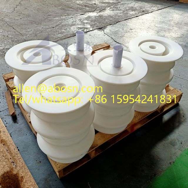 Plastic HDPE Engineering Parts Uhmwpe Accessories For Industry