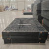 CE/ISO certificate 3000*2500mm 40mm Thick Ground Protection Mat with Overlap for UK/Europe Construction Site