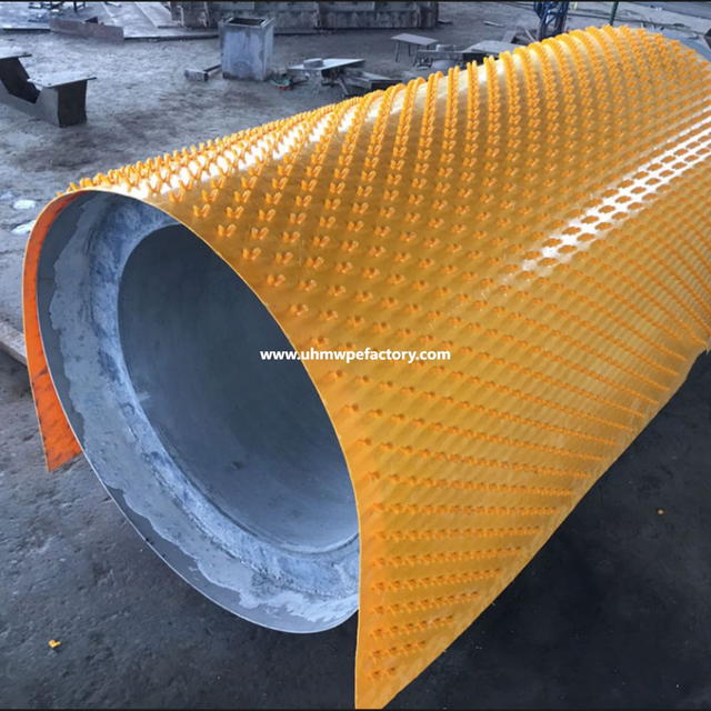 Wastewater Project Needs Concrete Anchor Plate HDPE Concrete Protection Liner Avoids Cement Corrosion