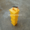 Lightweight Yellow Plastic Crane Outrigger Pad For Durable