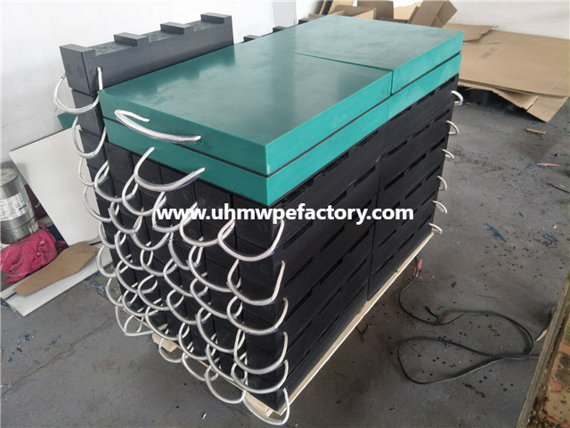 Lightweight Black PE Crane Outrigger Pad For Concrete Pump