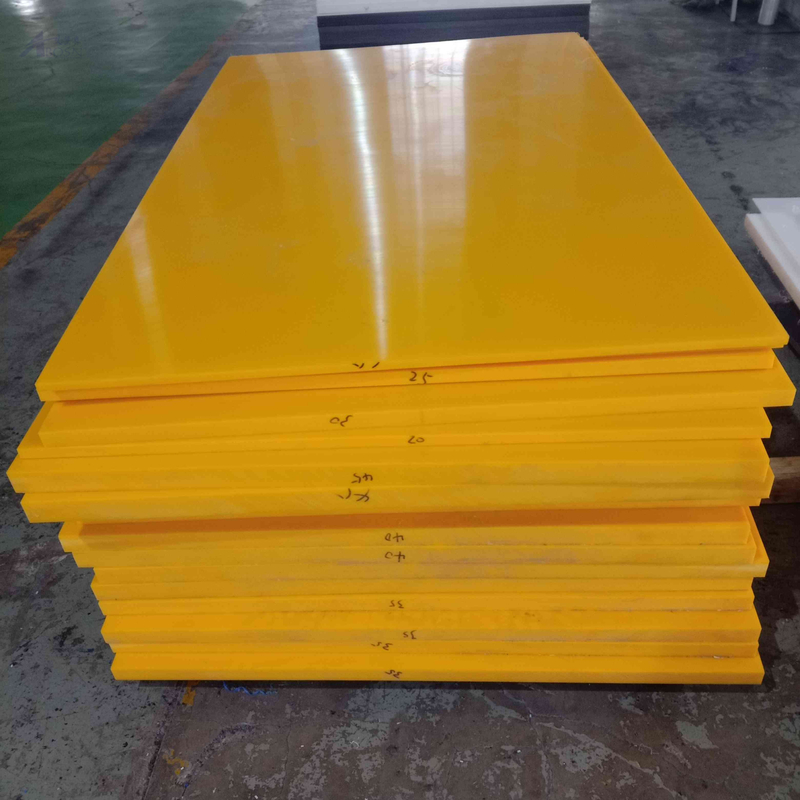 Formability 1000*2000mm Yellow PP Sheet