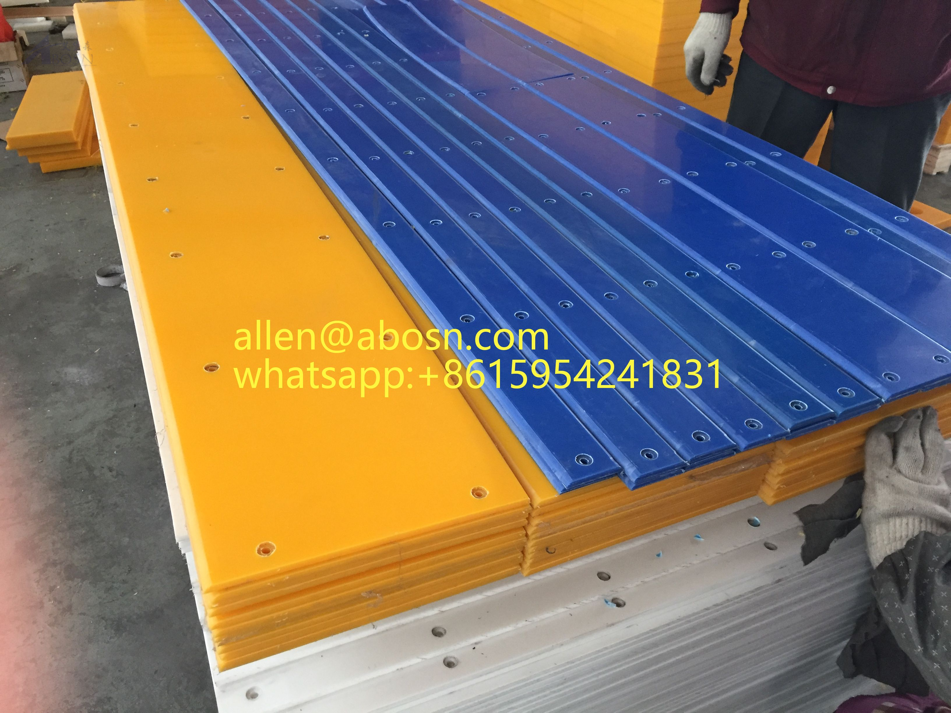 3050x1220mm Blue UHMWPE Sheet For Anti-static UHMWPE Sheet