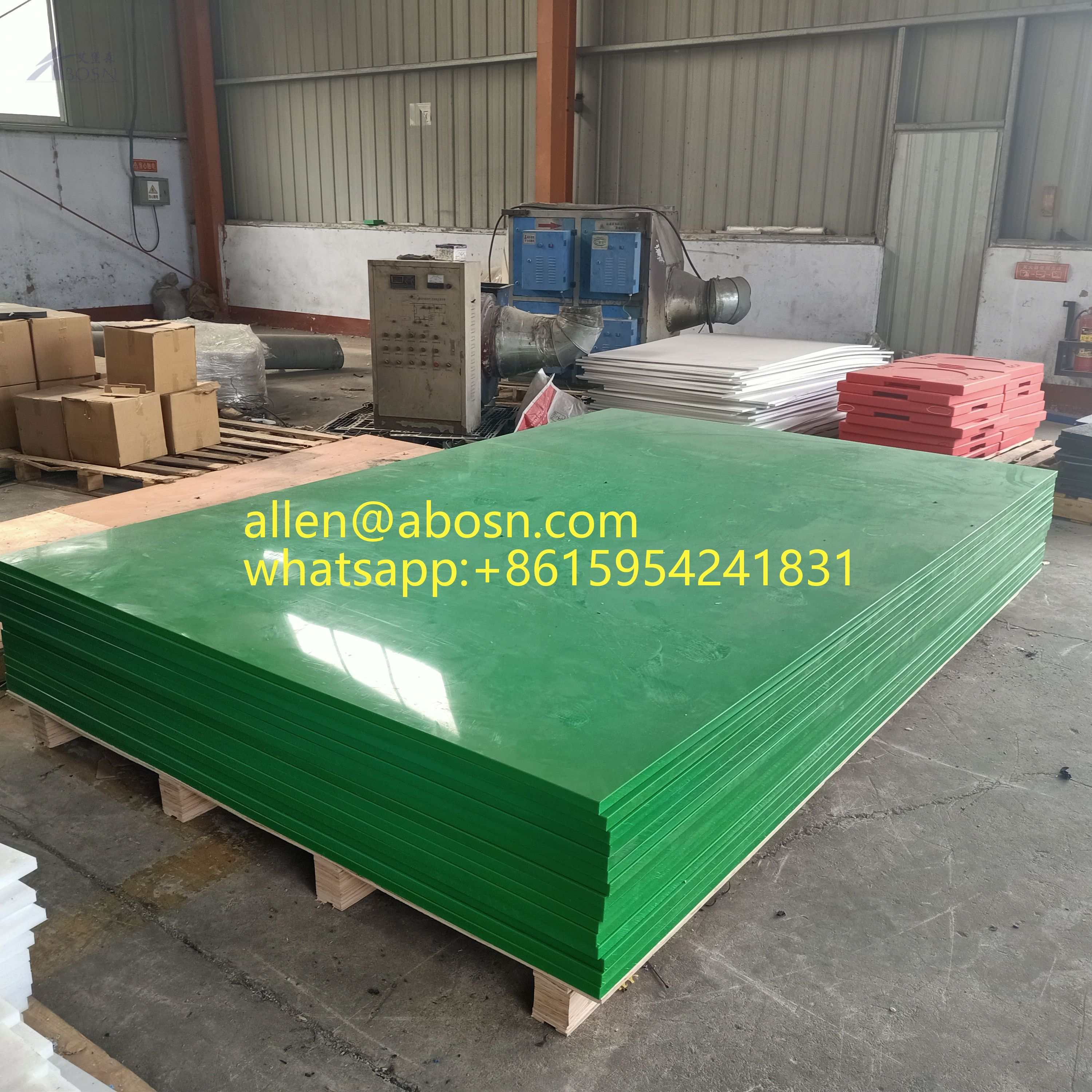 1000X2000mm Green UHMWPE Sheet For Explosion-Proof Blanket