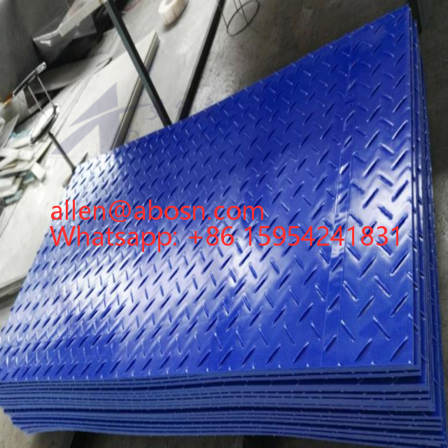 Anti Slip Polyethylene Plastic Ground Temporary Road Mat