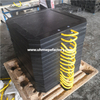 Lightweight Black PE Crane Outrigger Pad For Concrete Pump