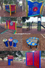 Anti-UV Multilayer Textured Peel Surface Color Core Sandwich HDPE Sheets For playground