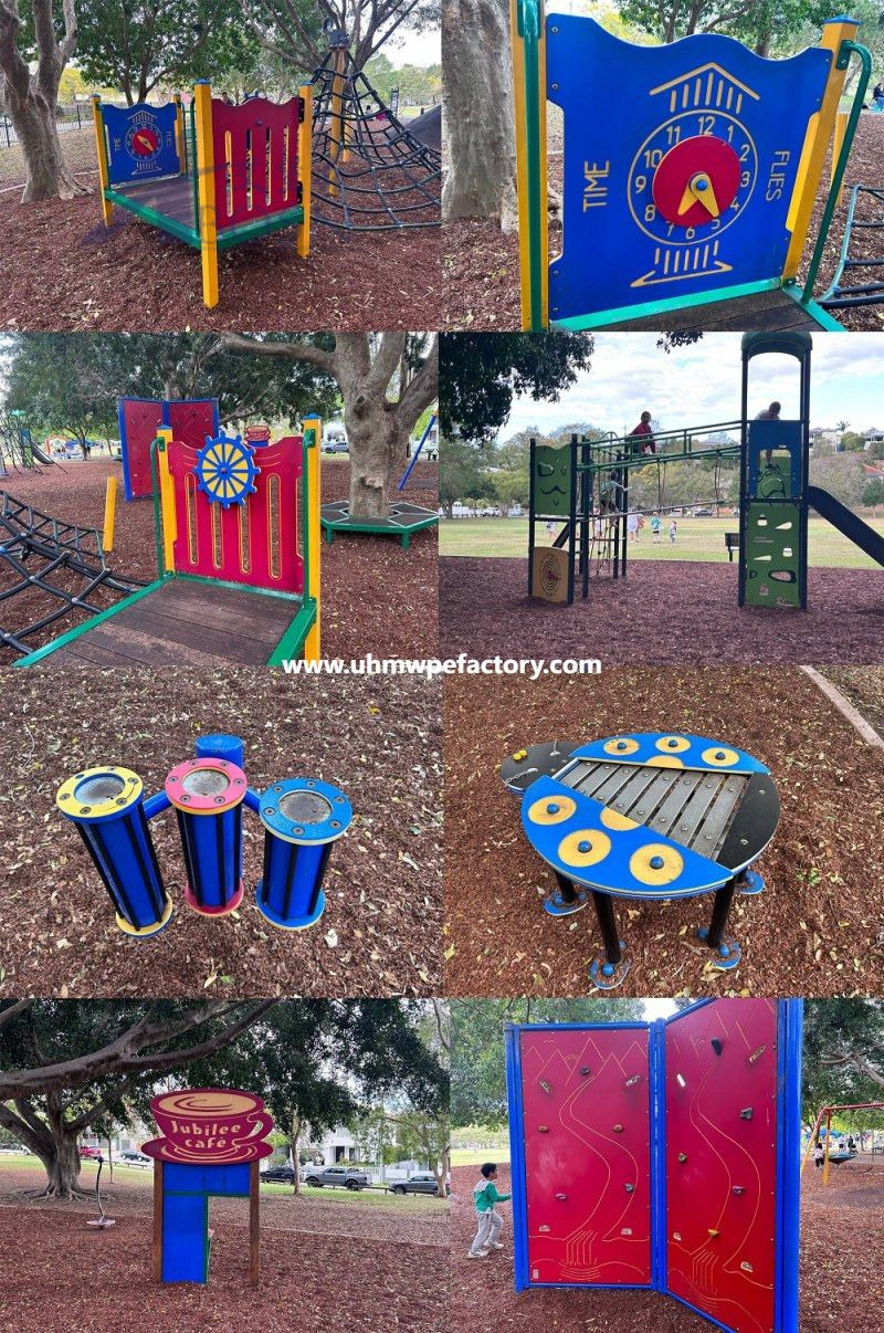 Anti-UV Multilayer Textured Peel Surface Color Core Sandwich HDPE Sheets For playground