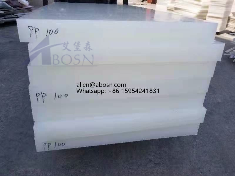 Black 1000*2000mm Formability PP Sheet