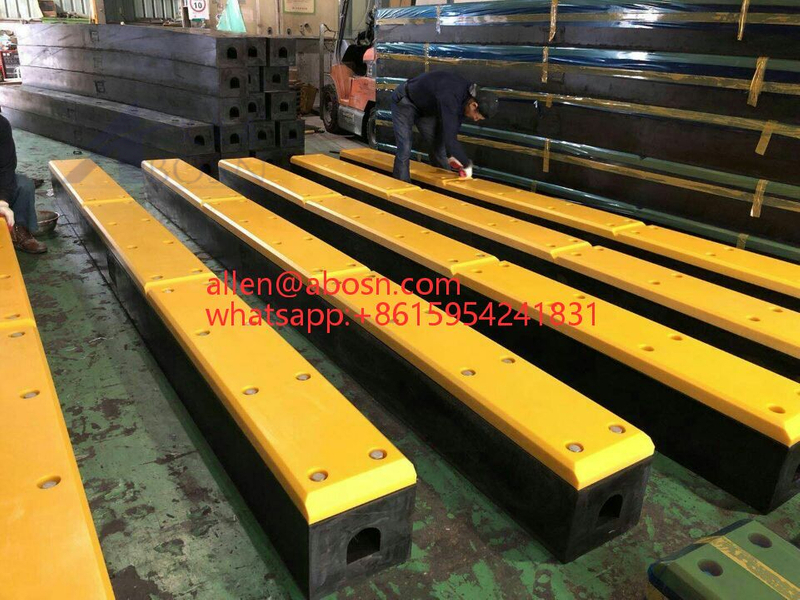 1000X2000mm White UHMWPE Sheet For Marine Fender Pad