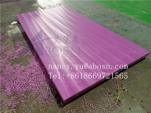 3050x1220mm Red UHMWPE Sheet For UHMWPE Liner