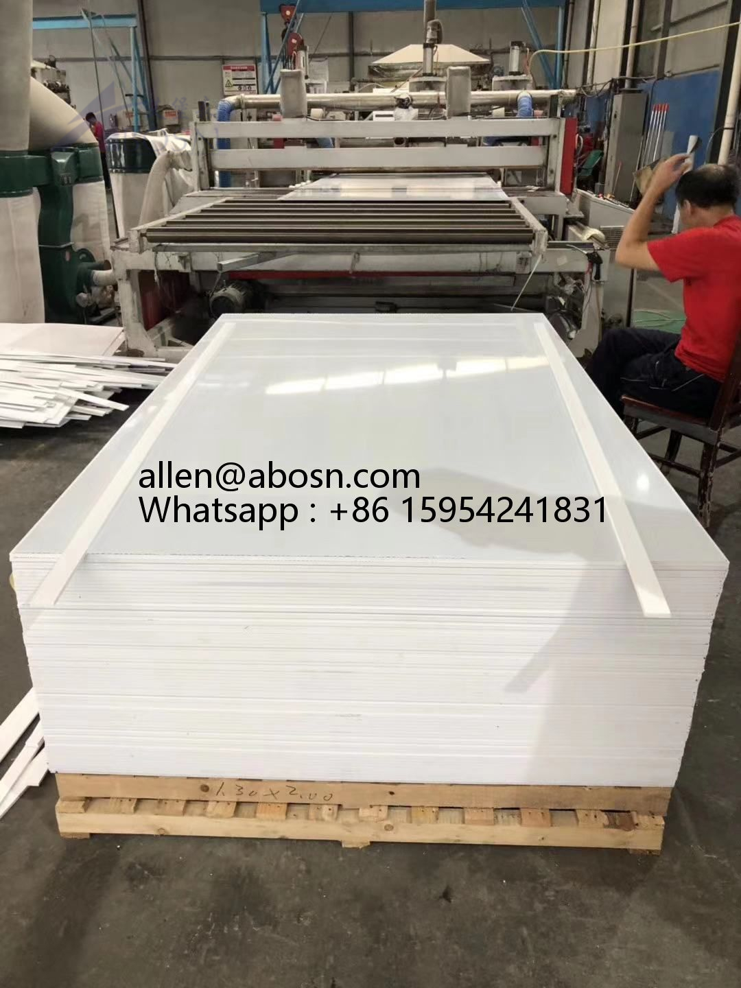 Yellow 1000*2000mm PP Sheet For Electronics