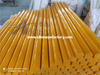 Plastic Yellow Color Board PE HDPE Rod UHMWPE Bar Rod