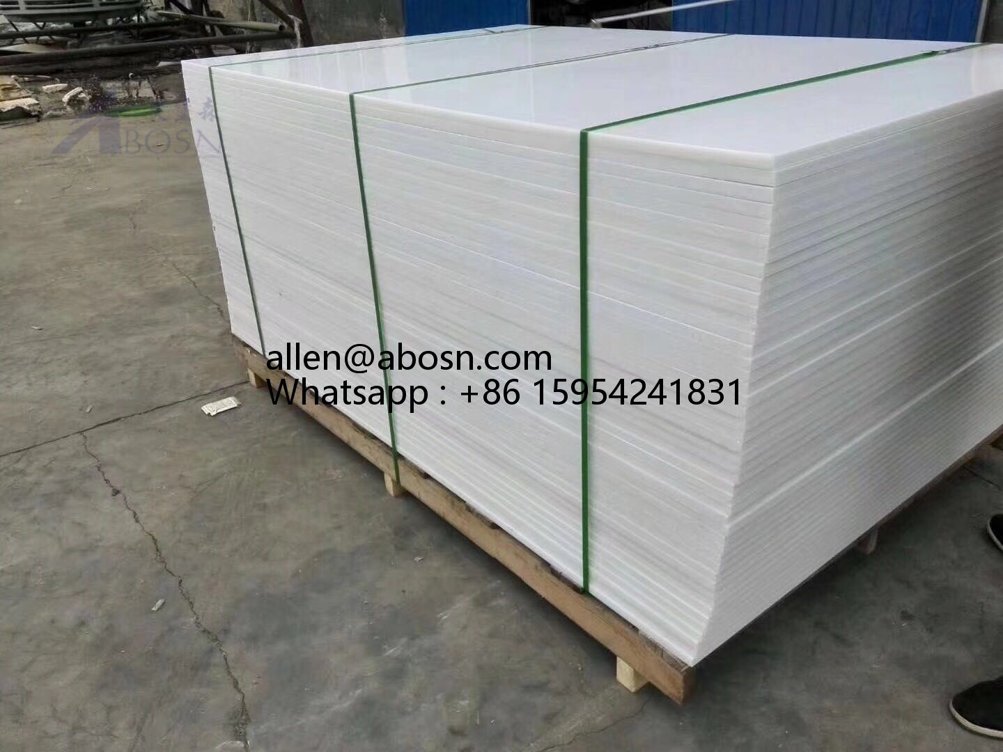 Black 1000*2000mm Formability PP Sheet