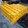 20-220mm Yellow PE Crane Outrigger Pad For Shock Proof