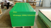 Green UHMWPE Sheet For UHMWPE Liner 3050x1220mm 