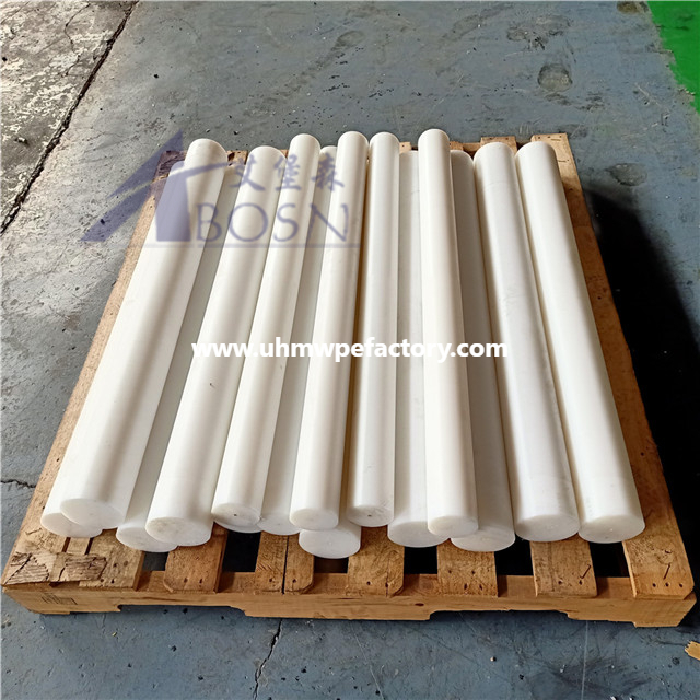 Solid Customized HDPE PE Rod For Textile