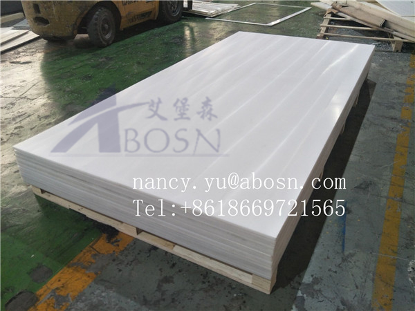 3050x1220mm Blue UHMWPE Sheet For Glass Filled UHMWPE Sheet