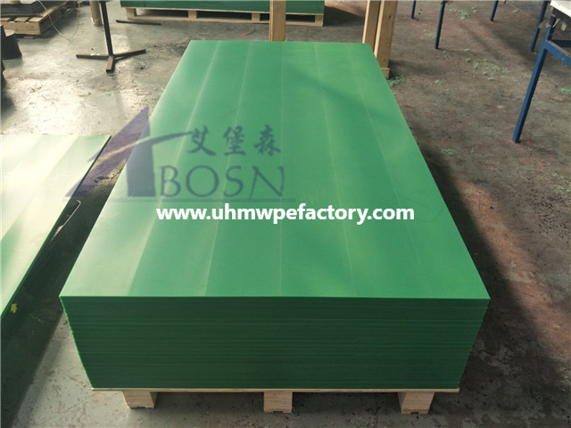 3050x1220mm Green UHMWPE Sheet For Board