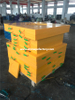 600x600mm Yellow Plastic Crane Outrigger Pad For Portable