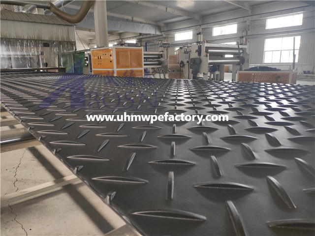 Fire Retardant HDPE Plastic Ground Protection Mats Mud Road Mats for Construction Road Mats