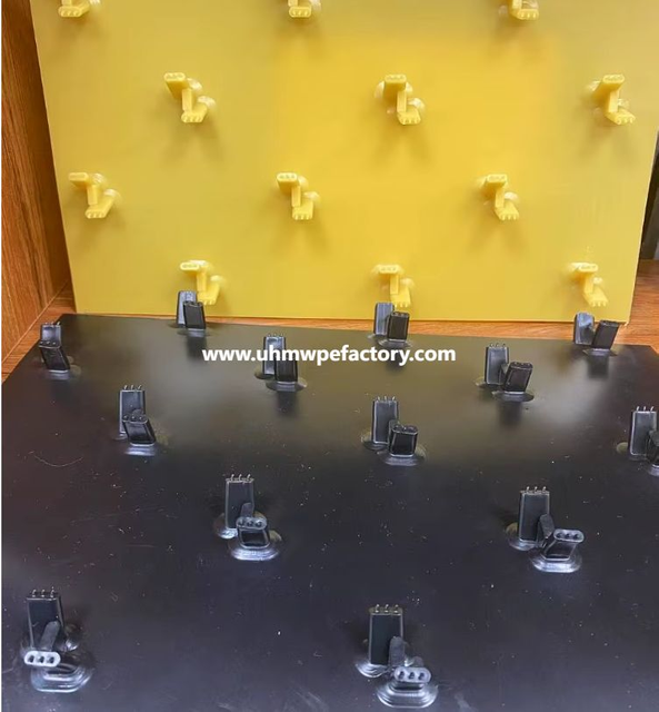 Wastewater Project Needs Concrete Anchor Plate HDPE Concrete Protection Liner Avoids Cement Corrosion