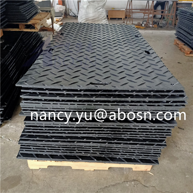 2440X1220X12.7mm HDPE Ground Protection Mats