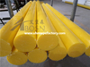 Custom Diameter 100mm, 120, 180 Plastic Yellow Color HDPE Rod