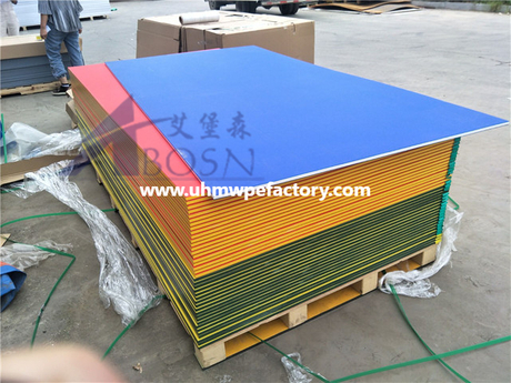 Dual Color Plastic Board HDPE Sheet Polyethylene Plank Multi Color HDPE Sheet