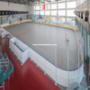 Anti-UV UHMWPE Synthetic Ice Tile Hockey Rink With Dasher Board Full System For indoor skating