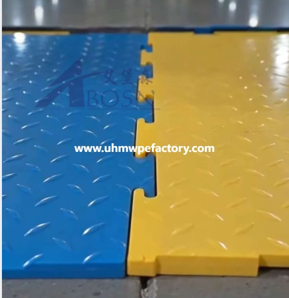 Interlocking HDPE Ground Protection Mats – Dovetail Joint, No Connectors Required, Anti-Slip