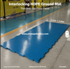 Interlocking HDPE Ground Protection Mats – Dovetail Joint, No Connectors Required, Anti-Slip